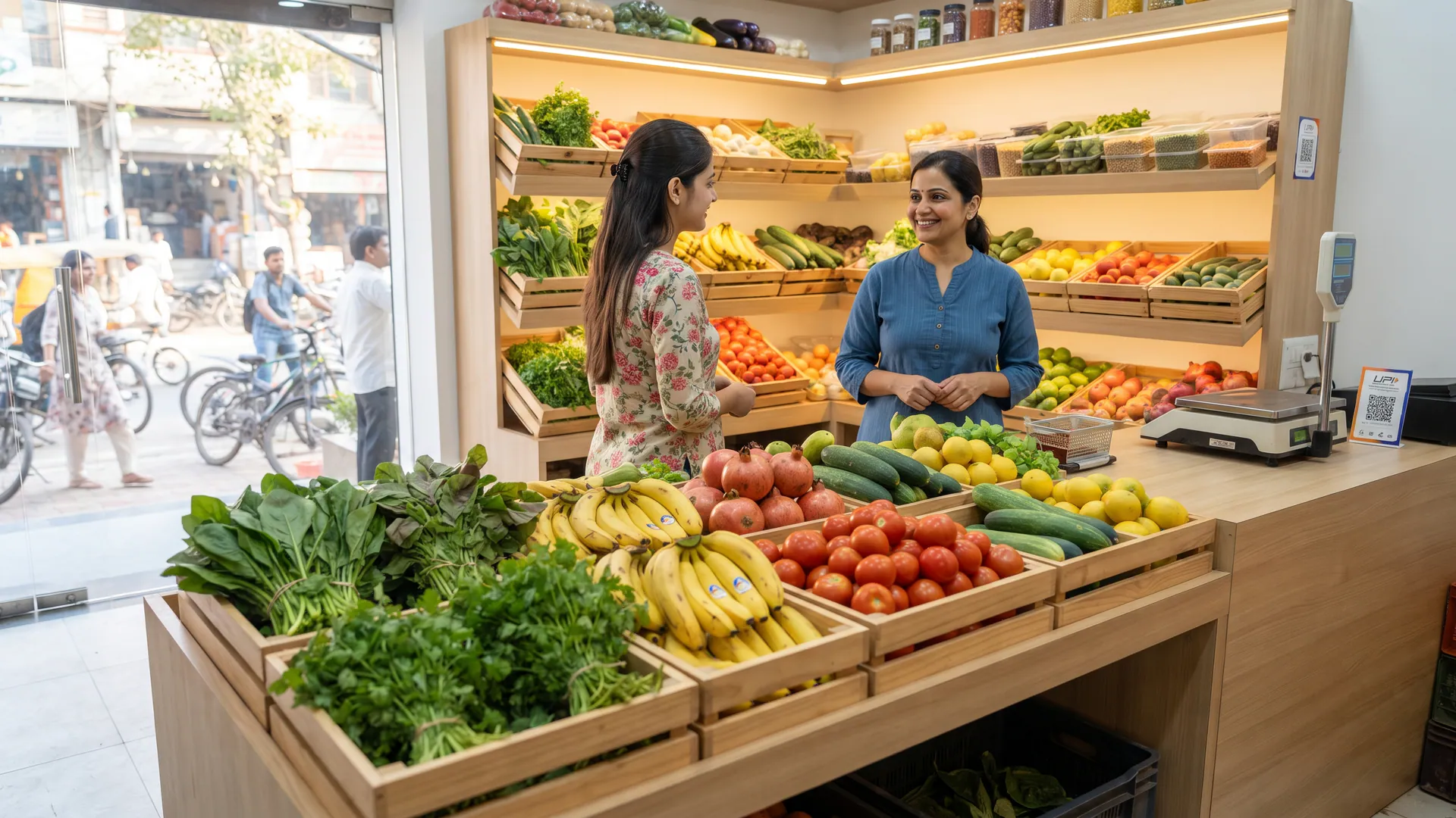 How to create a digital catalogue for a fruit and vegetable shop