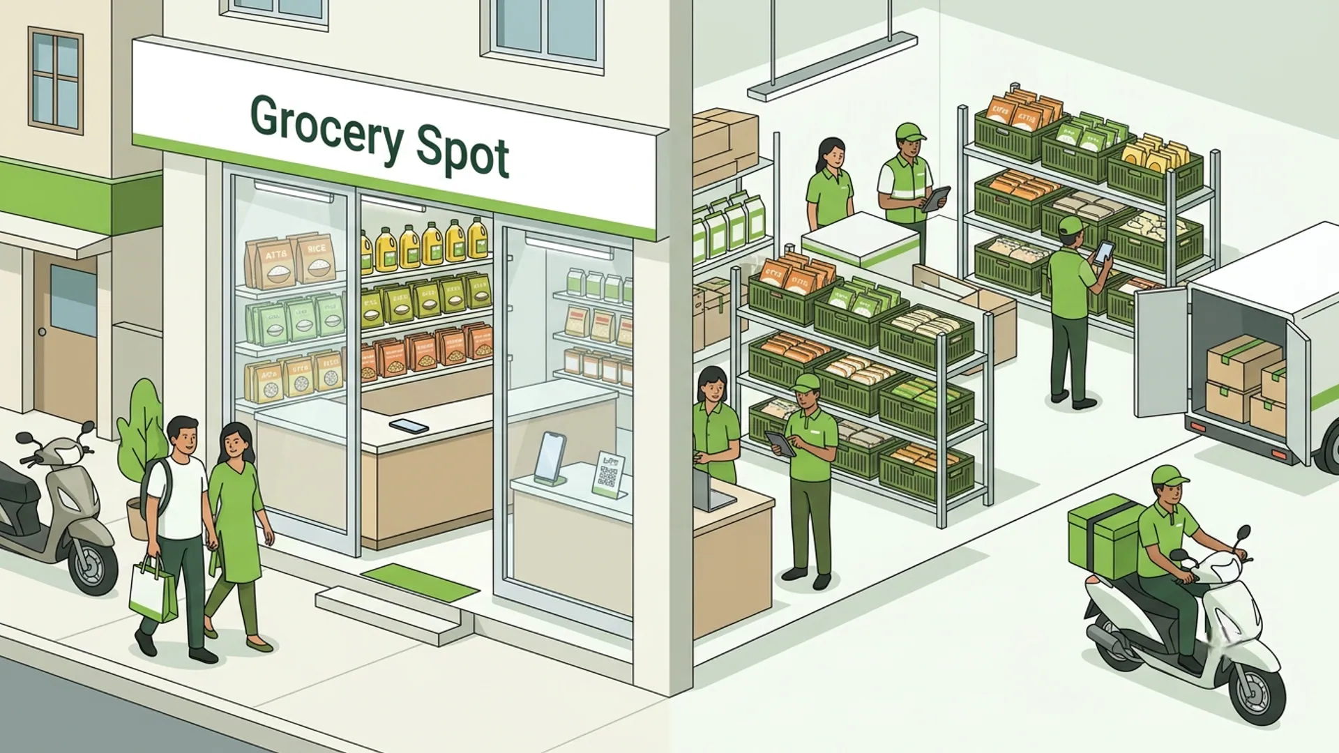 VoLoMart vs JioMart for neighbourhood grocery orders